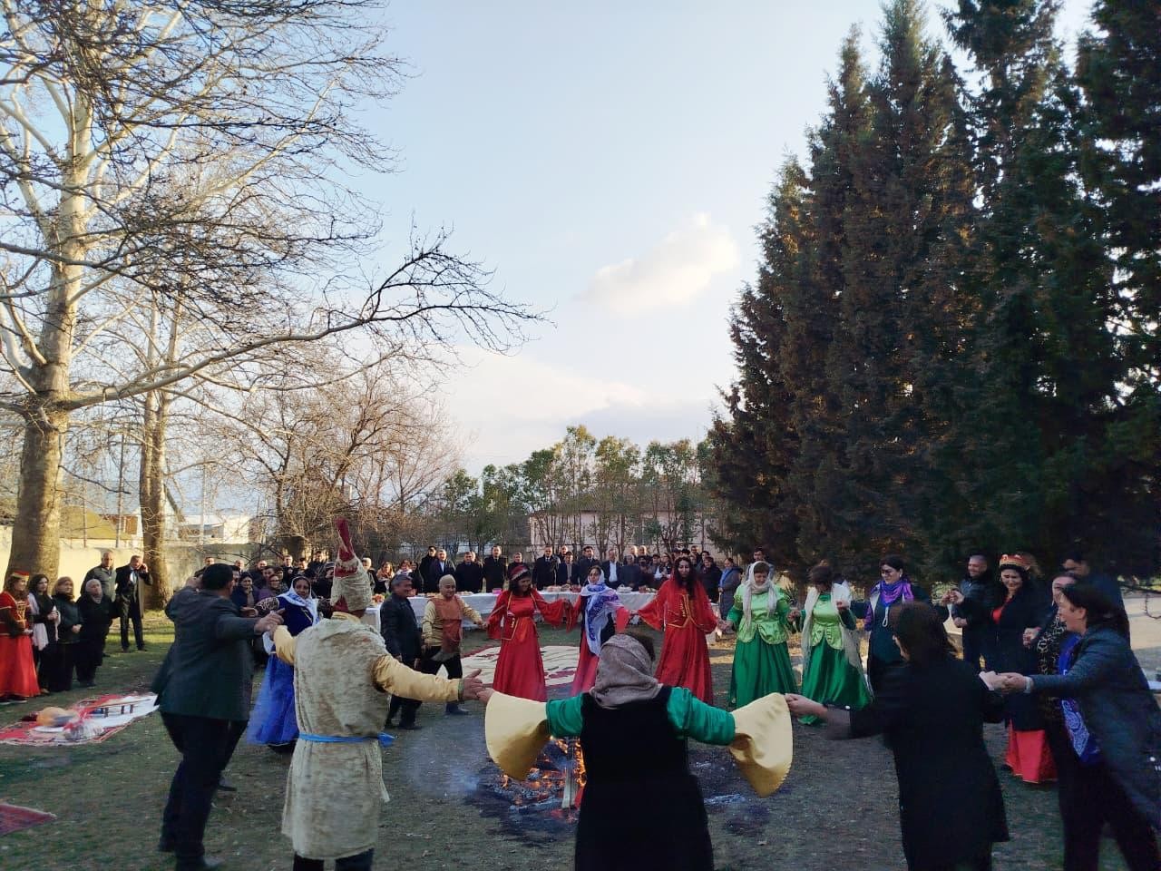 Goranboyun Hazırəhmədli kəndində Yel çərşənbəsi qeyd olundu - FOTOLAR
